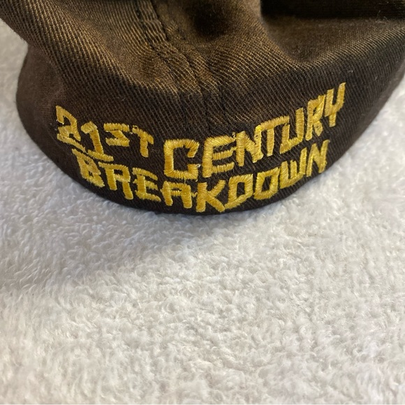 Green Day Hat Cap Flexfit 2009 21st Century Breakdown Adult OSFM (Discolored) - Picture 5 of 11